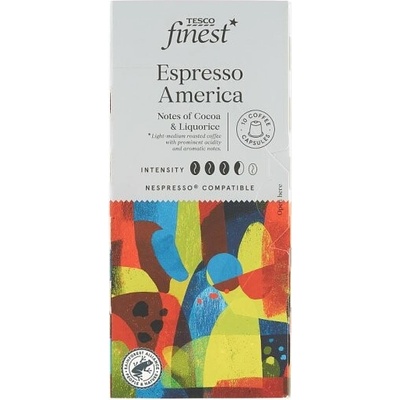 Tesco Finest Espresso America 10 ks 54 g