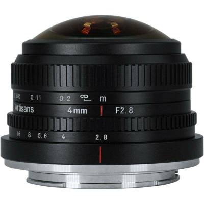 7ARTISANS 4 mm f/2,8 Fisheye Circular pre MFT