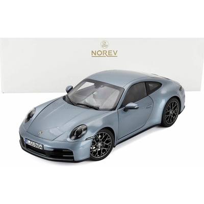 NOREV PORSCHE 911 992-2 CARRERA COUPE 2024 SILVER 1:18