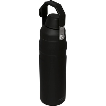 STANLEY Черна термо бутилка от неръждаема стомана 700 ml IceFlow Bottle Fast Flow Black - Stanley (10-11287-324)