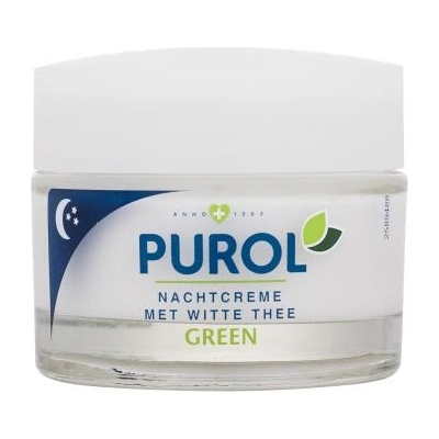 Purol Green Night Cream нощен крем за лице за проблемна и смесена кожа 50 ml за жени