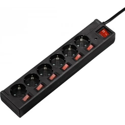 Hama 6 Plug 1,4 m Switch (121946)