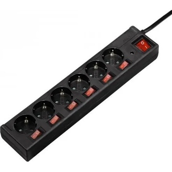 Hama 6 Plug 1,4 m Switch (121946)