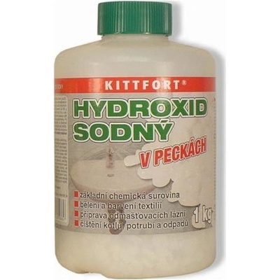 Kittfort hydroxid sodný v peckách 1kg