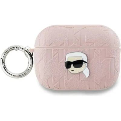 Karl Lagerfeld Кейс Karl Lagerfeld Monogram Karl Head за AirPods Pro 2, розов (3666339283780)