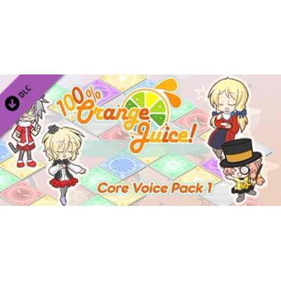 Игра 100% Orange Juice - Core Voice Pack 1 за PC Steam, Електронна доставка