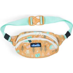 KAVU Чанта за кръст Kavu Canvas Spectator Hip bag - Camp Vibes - размер 0, 5 l (510-6329-0811)