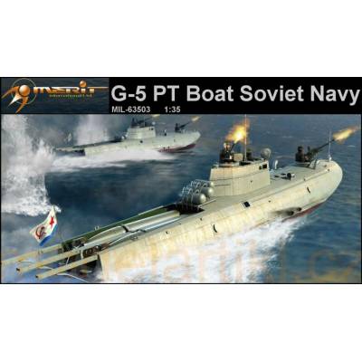 Merit I LOVE KIT International G-5 PT Boat Soviet Navy 1:35