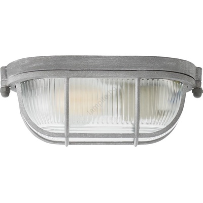 Brilliant - Таванно осветително тяло BOBBI 1xE27/40W/230V сиво (BI0345)