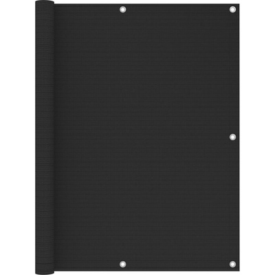 Greatstore Balkónová zástěna HDPE 120 x 500 cm antracitová
