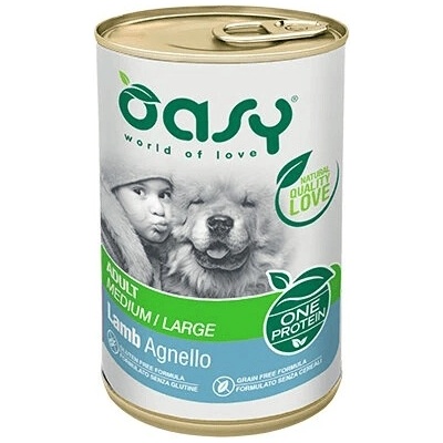 Oasy One Protein Adult Medium/Large Lamb 400 g