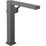 Hansgrohe Tecturis E - Смесител за умивалник, CoolStart, EcoSmart+, матиран черен хром 73072340 (73072340)