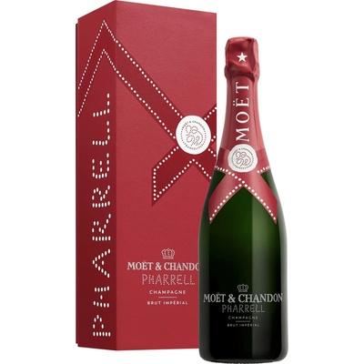 Moët & Chandon Limited Edition Pharrell Williams Red 12,5% 0,75 l (kartón)