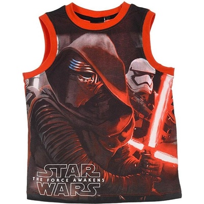 Sun City dětské tílko Star Wars Stormtrooper bavlna červené