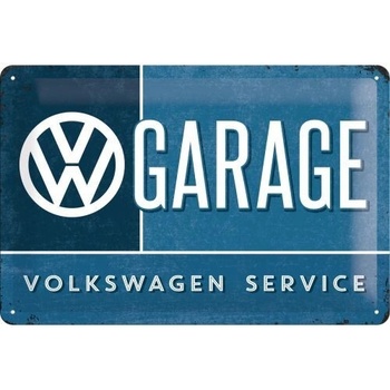 Plechová ceduľa Volkswagen VW - Garage, (30 x 20 cm)