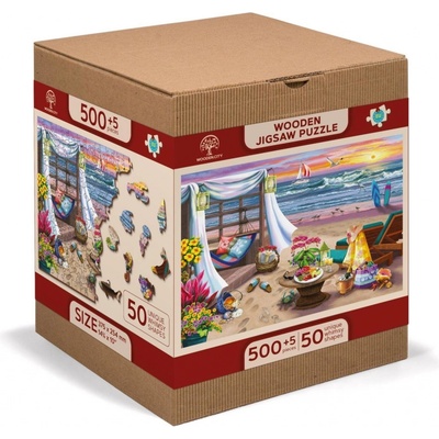 WOODEN CITY Dřevěné Letní čas 2v1 EKO 505 dielov