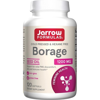 Jarrow Formulas Borage, 1200 mg, 120 капсули, Jarrow Formulas (8357)
