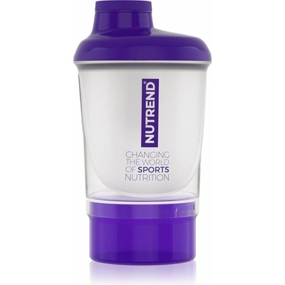 Nutrend Shaker 300 ml športový šejker + zásobník 1 ks