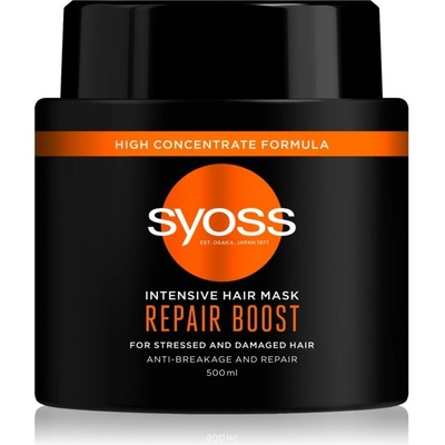 Syoss intenzivní vlasová maska Repair Boost 500 ml – Zboží Mobilmania