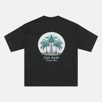 Rose London Тениска Rose London San Juan T-shirt - Black