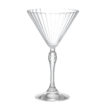 Bormioli rocco AMERICA '20s-Чаша за коктейл "MARTINI" 250ml (1.22142) (0110431)