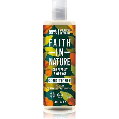 Faith in Nature Grapefruit & Orange природен балсам за нормална към суха коса 400ml