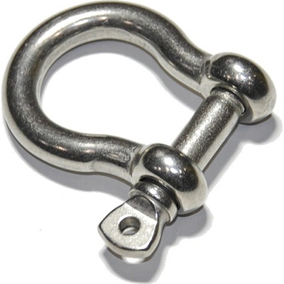 Strmeň oblúkový typ Omega, nehrdz. oceľ A4, 22mm