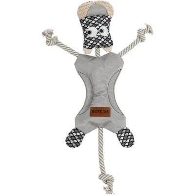 EBI Funky Leopard - играчка смешен леопард - сив, със звук - 29х40 см, Белгия - 304-427477