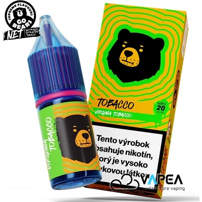 Go Bears Tobacco Virginia Tobacco 10 ml 20 mg