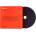 Koch Chemie Heavy Cut Foam Pad 126 x 25mm - Полиращ диск червен (4272)