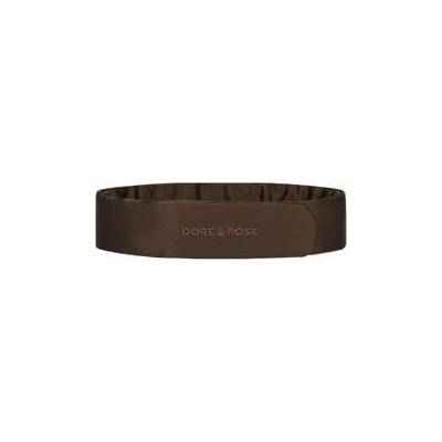 Dore & Rose Silk Headband Brown