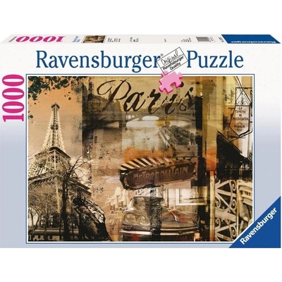 Ravensburger Nostalgická Paříž 1000 dílků