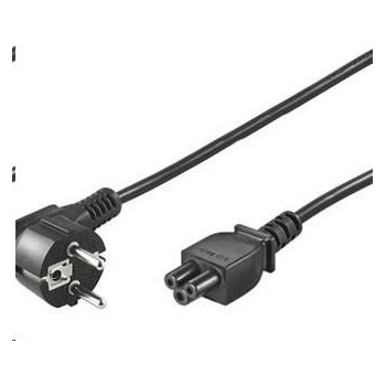 PREMIUMCORD Kabel napájecí 230V pro NTB (3pin, Schuko, trojlístek) 3m, kpspt3
