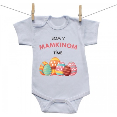 Boodyy Body s krátkym rukávom Som v mamkinom tíme