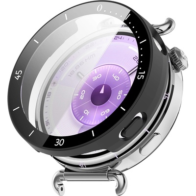 Techsuit Протектор за Huawei Watch GT 6 41mm - Techsuit - Defense360 Pro Bezel + Протектор за екран - Матово Черен