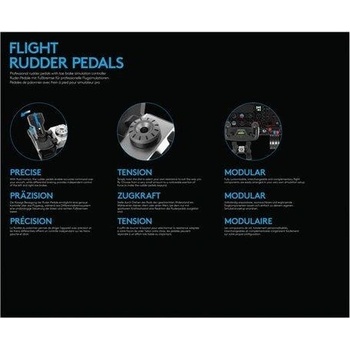 Logitech G Saitek Pro Flight Rudder Pedals 945-000005