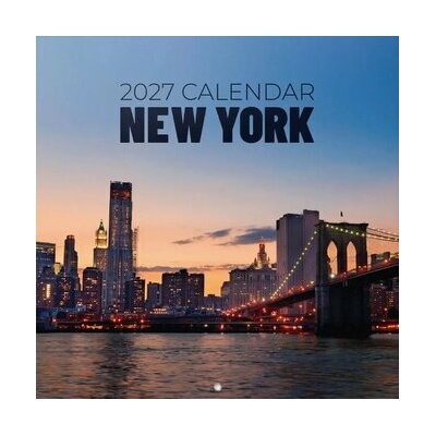 Oficiálny nástenný New York 30 x 30|60 cm 2027