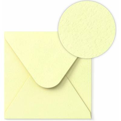 Slonovinová Obálka s Kladívkovým Vzorem 130 x 130 mm