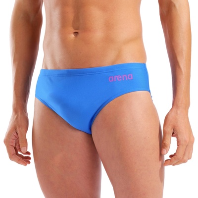 arena hyperflow men's solid swim briefs blue / purple xs - uk30