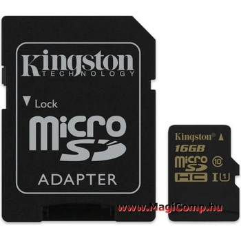 Kingston microSDHC 16GB C10/U1 SDCA10/16GB