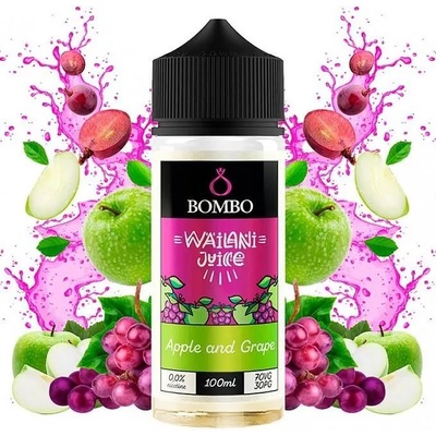 Bombo Apple and Grape 100ml - Wailani Juice by Bombo
