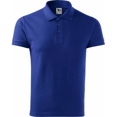 Pánská polokošile cotton královská modrá
