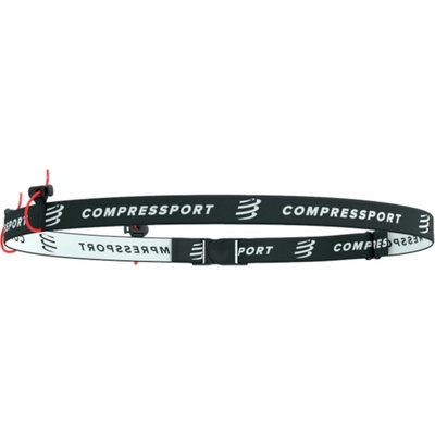 Compressport race belt čierna OS