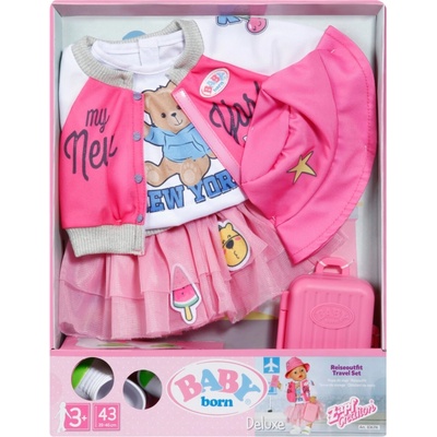 Zapf Creation BABY born Oblečení na cesty 43 cm – Zbozi.Blesk.cz