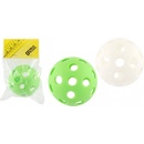 Floorball lopta plast priemer 7 5cm asst 2 farby