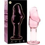  Дилдо от боросиликатно стъкло, 12, 5см. - Nebula Glass Pink 6 (D-235934)