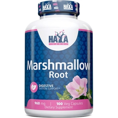 Haya Labs Marshmallow Root, 480 mg, 100 капсули, Haya Labs