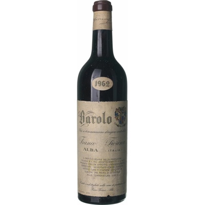 Franco Fiorina Barolo suché červené 1962 0,75 l (holá láhev)