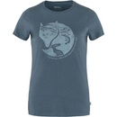 Fjallraven Arctic Fox Print T-shirt W INDIGO BLUE