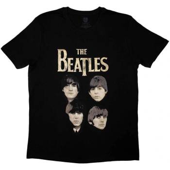 The Beatles 4 Heads Black XL Риза (BEATTEE443MB04)